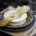 Miniatyrbillede 4 af 5: 50 stk. servietringe, rhinestone servietringe diamantudsmykning