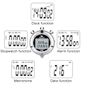Miniatyrbillede 4 af 5: Metal stopur Ur daglig digital timer