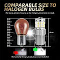 Pikkukuva 3 / 5: 2x 1800LM Canbus P21W 1156 BA15S LED-polttimo Skoda Superb Octavia 2 FL 2010 -malliin 1156 yellow