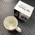 Miniatyrbilde 5 av 5: Kaffekopp Koppetikett Keramisk Kopp Langfingerkopp Tekopp