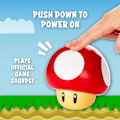 Miniatyrbild 3 av 5: Super Mario Svamplampa med ljud nattlampa, en måste-ha-present
