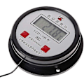 Miniatyrbillede 3 af 5: Højtemperatur Industriel Digital Termometer Med 10m Probe Hk