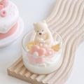 Miniatyrbillede 5 af 5: 3D Isbjørn Form Mini Størrelse Sød Bjørn Silikone Lying Bear