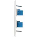 Pikkukuva 4 / 5: Ethernet Seinälevy 4 Portin Seinälevy Naaras-Naaras Yhteensopiva Cat7/6/6E/5/5E Ethernet Laitteiden Kanssa