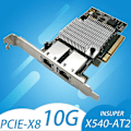 Miniatyrbilde 5 av 5: X540-T2 10G Dobbel RJ45-porter PCI-Express Ethernet Konvergent Nettverksadapter