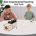 Miniatyrbillede 3 af 5: Hjemmelavet Diaprojektor til Børn, DIY Pædagogisk Legetøj, Diaprojektor Model til Børn, Folkeskoleelever, Videnskabeligt Eksperimentudstyr