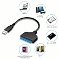 Pikkukuva 5 / 5: USB 3.0 - SATA 22-nastainen 2,5 tuuman kiintolevyn/SSD-adapteri liitäntäpinoutus SATA