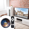 Miniatyrbild 5 av 5: Android 11.0 HK1 RBOX W2T Smart TV-box 2.4G/5G Dual-band WIFI Röstfjärrkontroll Set-Top Box 16G 32G 64G Mediaspelare för Hemmet
