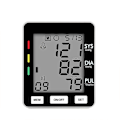 Miniatyrbild 1 av 4: Elektronisk röst handledsblodtrycksmätare, hushållsblodtrycksmätare, hälsogåva blodtrycksmätare
