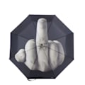 Miniatyrbillede 2 af 3: Nyhed Middle Finger Design Sort Paraply Cool Fashions Impact Paraply Fold Mtcwc613_gave Fra G