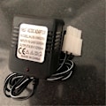 Miniatyrbillede 3 af 5: Oplader til 9.6V Ni-Cd Ni-MH Batteri Input AC 110V-240V Output 9.6V 250mA