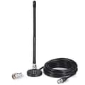CB Antenne 27MHz Blød Pisk Magnetfod BNC PL259 Stik CB Antenne til Cobra Max