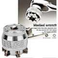 Miniatyrbillede 3 af 4: Magic Justerbar Nøgle, 3/8\"-3/4\" 10mm-19mm Universal Nøgle, Multi-Bor Tilbehør, Universal Nøgleværktøj