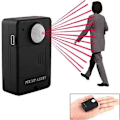 Miniatyrbillede 4 af 5: Mini GSM PIR Alarm Bevægelsessensor Alarm Infrarød Trådløs GSM Alarm Tyverialarm Bevægelsesdetektor med EU-stik