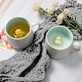 Miniatyrbild 5 av 5: 3D Kaffemugg Babygroda Inuti Kopp, Bästa Kakao Koppar Par Muggar (vit Groda)