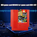 Miniatyrbild 2 av 5: Forever GAMES OF NES 852-i-1 (405+447) Spelkassett för NES-konsol, 1024MBit Flash Chip används