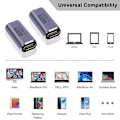 Pikkukuva 2 / 5: USB-C 3.2 100 W naar Vrouwelijk Verlengstuk 40 Gbps 8K Adapter USB4 Connector Yo