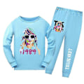 Miniatyrbild 1 av 5: Taylor Swift Långärmad Pyjamas Pyjamas Set Barn Pjs Sovkläder Nattkläder Swiftie Fans Present Purple 13-14 Years