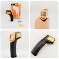 Miniatyrbild 4 av 5: Smart Infraröd Termometer Pistoltyp Digital IR Lasertermometer med LCD-skärmsensor för Barns Kroppstemperatur