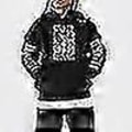 Miniatyrbild 2 av 5: Flicktröjor 1989 Casual Taylor Sweatshirt Barn Pojkar Swifts Pullover med Huva 02 white 140