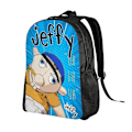 Miniatyrbillede 2 af 5: Skole Taske Sml Jeffy Rygsæk Elementary Middle School Skoletaske Stor Kapacitet Skuldertasker Casual Daypack Laptop Tasker Til Drenge Piger