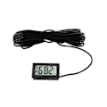 Miniatyrbild 4 av 5: TPM-10 FY-10 LED Digital Termometer Temperatur Sensor Mätare Detektor Testare 5V 12V för Bil Inomhus Babybadkar Inkubator Embeded Black
