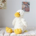 Miniatyrbillede 2 af 5: Søde And Udstoppede Dyr, Bløde Hvide And Plys Puder Kawaii Kramme Squishy And Plyslegetøj Gaver til Børn Jul Valentinsdag