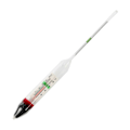 Miniatyrbillede 1 af 5: Glas Saltvands Hydrometer 1.000-1.040 Indbygget Termometer Temperatur 0-40
