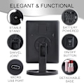 Miniatyrbild 3 av 6: Sminkspegel med pekskärm med 22 LED-lampor WH 22 Lights Set D