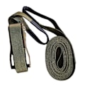 Pikkukuva 5 / 5: 36FT Slackline-setti koukulla ja räikkäkiristimellä tasapainoharjoitteluun Army Green