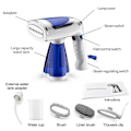 Miniatyrbillede 2 af 5: Foldbar Steamer, Bærbart Strygejern til Tøj, Tøjdamper, Håndholdt Strygning til Hjemmet, Mini Vertikale Steamere til Rejser
