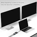 Pikkukuva 4 / 5: Usb C Hubi Kahdelle Hdmi-yhteensopivalle 4k 60hz Kaksoisnäytön Laajennus Type C -telakka