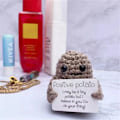 Miniatyrbild 4 av 4: Rolig potatis stickad docka födelsedagsdekor Kid