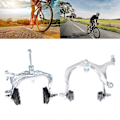 Miniatyrbillede 2 af 5: Cykler Bremse Aluminium Legering Cykler C Form Bremsekalibre Cykel Forreste Bageste Fælge Bremseklemmer Cykeldele front brake