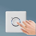 Miniatyrbilde 1 av 5: 2024 Ny Veggtimer - Ac110-250v Utendørs Led Touch Forsinkelsestimerbryter Med 16 Nivåer Forsinkelsesinnstillinger Og Digital Nedtellingstimer Avbruddsfunksjon
