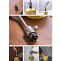 Miniatyrbillede 2 af 5: Z20 komfur konvertering alpin adapter gastank konverter aluminiumslegering konverter propan interface tilbehør