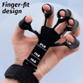 Miniatyrbild 4 av 5: 5 Finger Handtränare - 2 Set Underarmstränare för Styrketräning och Optimal Handgreppsfunktion
