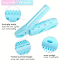 Miniatyrbillede 2 af 3: 8 stk. Fluffy Volume Boosting Hårrodsclips - Skridsikker Selv-Greb for Øjeblikkelige Pandehår › Ubesværede DIY Hårruller, Kvinder Styling Essential