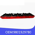 Miniatyrbillede 2 af 5: 9801929780 Tredje 3. Bremslys LED Stoplygte Baglygte til 206 207 208 C2 C3 6350K5