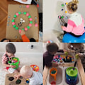Miniatyrbillede 2 af 5: 40 Plastik Ping Pong Bolde, Farvede Ping Pong Bolde, Sjove Farvede Bolde til Legeplads Launcher Happy Lottery