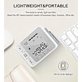 Miniatyrbild 5 av 5: Medicinsk Digital LCD Handledsblodtrycksmätare Automatisk Blodtrycksmanschett Tonometer Handledsblodtrycksmätare Tonometer PXCL