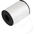 Miniatyrbillede 1 af 5: 150 Yards Flettet Snorsnor, 1 mm Diameter Hvid Polyethylen Snor til Persienner Gardiner Aluminiumspanelpersienner