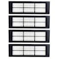 Miniatyrbilde 4 av 4: Avansert Filter Feiekost Tilbehør Filterpatron (Svart) (4 Stykker)