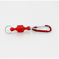 Miniatyrbilde 2 av 4: 4lb Multifunksjonell Magnetisk Spenne med Karabinkrok for Utendørs Fiske (Rød) (1 stk)