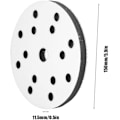 Miniatyrbillede 2 af 4: Blød Slibepude, 150 mm Bløde Slibe Interface Puder Blød Svamp
