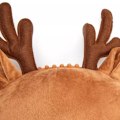 Miniatyrbillede 3 af 3: Julemandens Brune Rendeer Juleelg Behagelig Blød Hjemmeplyspude
