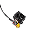 Miniatyrbilde 3 av 3: Creality 3D CR-10S Full Montert Ekstrudersett CR-10 Hotend Montering Full Dysesett Full Montert Ekstrudersett Viftedeksel 3D-Skriver Tilbehør Kjølig