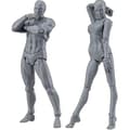 Bevægelig Mannequin Action Model - PVC Tegne Mannequin Dele/Sæt til Skrivebordsdekoration og Skitse