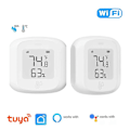 Miniatyrbillede 4 af 5: Temperatur- og fugtighedssensor med LCD-display, stemmestyring, indendørs hygrometer termometre til stue soveværelse