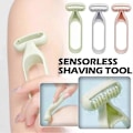 Miniatyrbillede 3 af 5: Manuel epilator til kvinder, bærbare barbermaskiner til armhuler og ben, smertefrit hårfjerningsværktøj til kvinder og mænd
